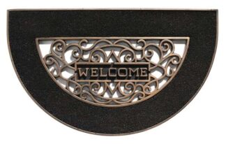 Kokosmatte Mavira | Welcome Halbmond | In verschiedenen Farben | 45x75cm