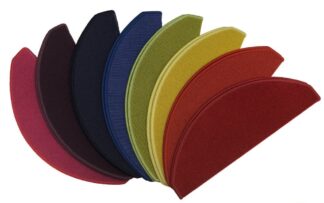 Stufenmatten Eclipse | Regenbogen | Treppenschutz Halbrund