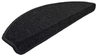 Stufenmatten Eclipse Lima | In verschiedenen Farben | Treppenschutz Halbrund | 56x17x3,5cm