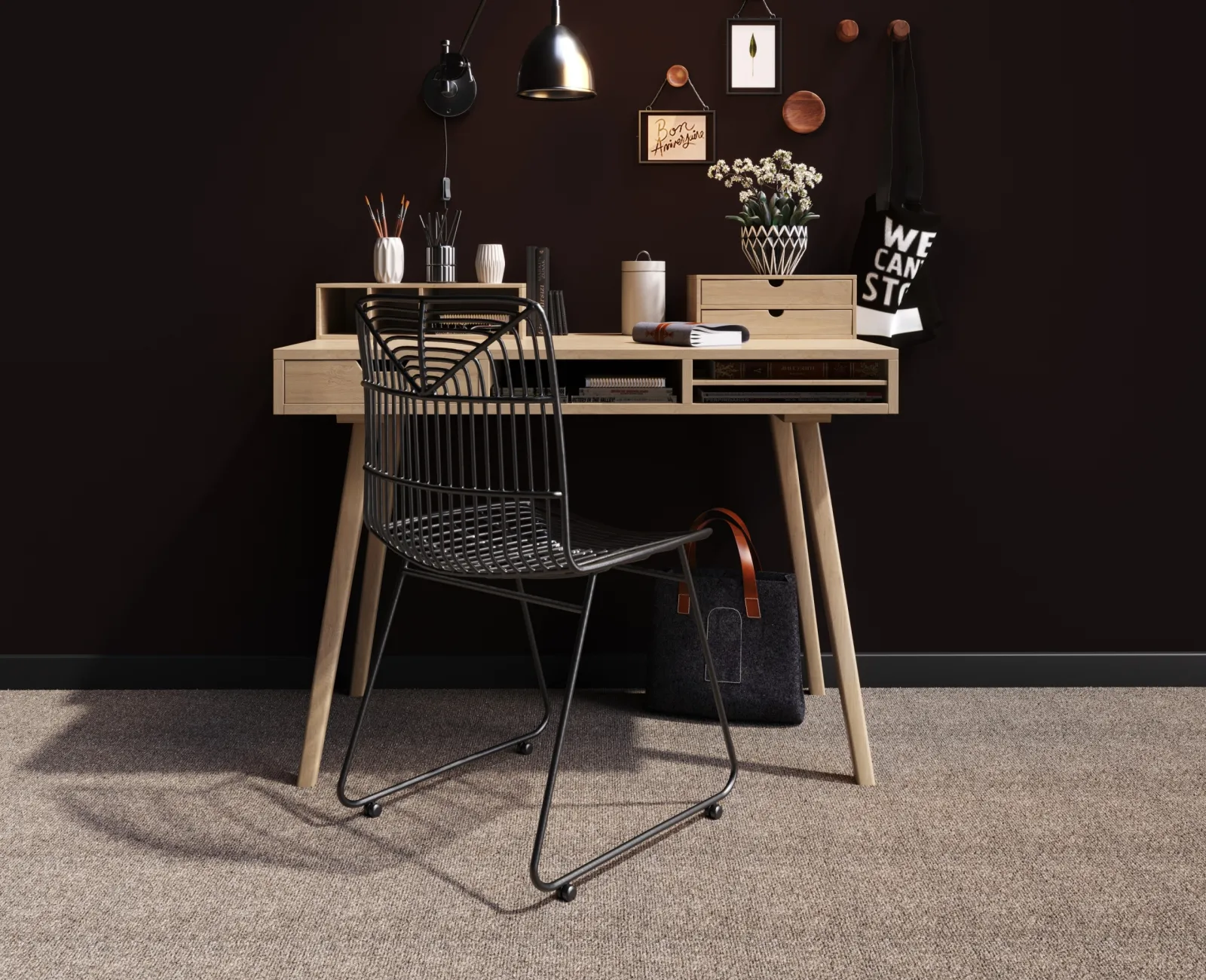 Teppichfliese Anelyn